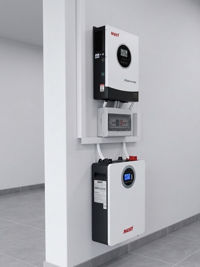 simple abuja solar system. abuja solar and energy company. abuja residential home with rooftop solar installation and battery system