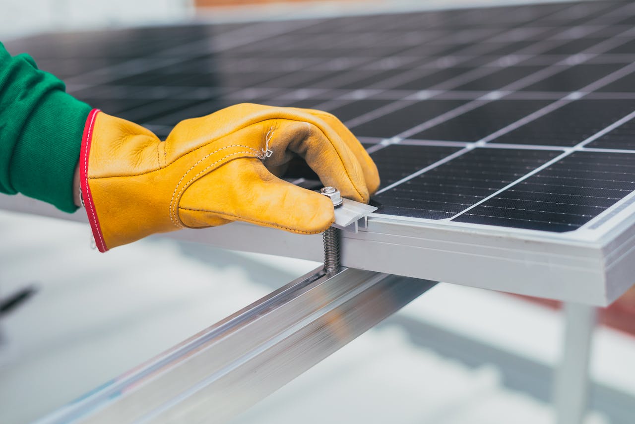 solar panel. abuja solar and energy company. abuja residential home with rooftop solar installation and battery system